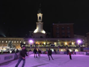 Ice skating on a weekend in Salzburg